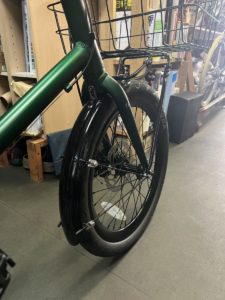 泥よけの取り付けにはセンスが出ますね!気合入ります!