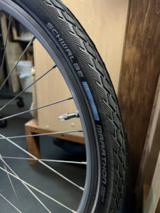 トーキョーバイクMONOにシュワルベマラソン。街乗り最強タイヤ！！